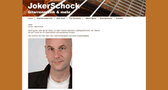 Desktop Screenshot of jokerschock.de